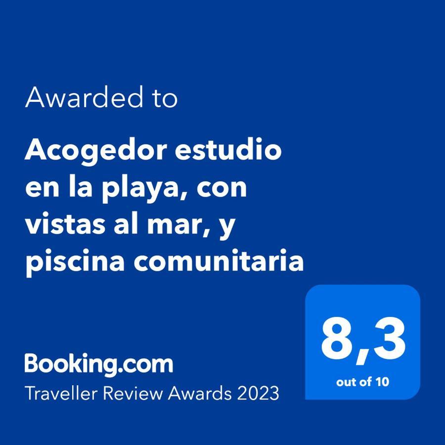 סנט סלבדור Acogedor Estudio En La Playa, Con Vistas Al Mar, Y Piscina Comunitaria מראה חיצוני תמונה